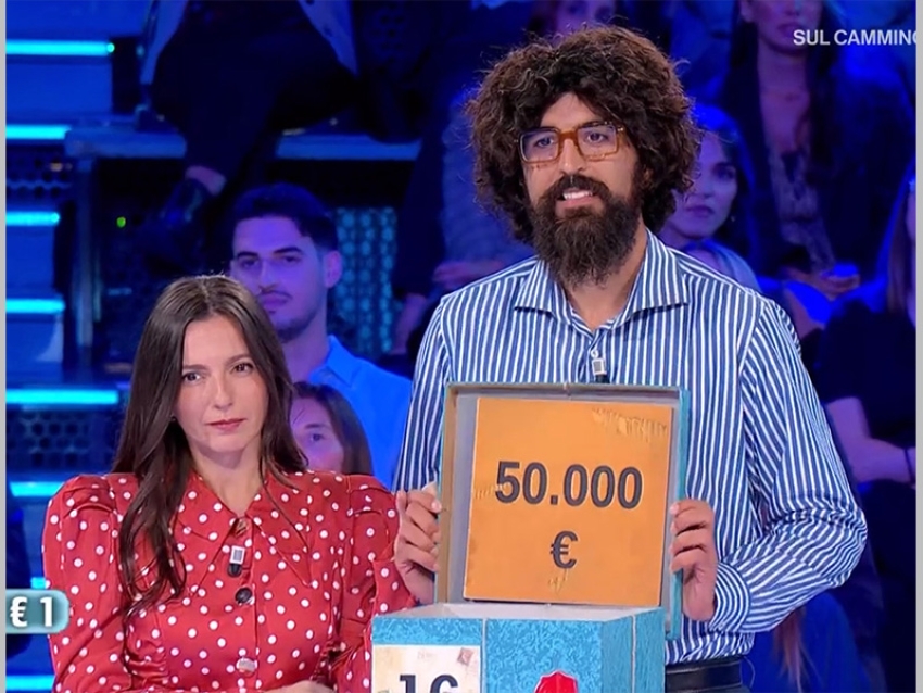 Il nostro Andrea Cignarale protagonista ad Affari Tuoi