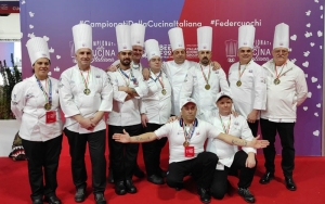 Bene i nostri chef Ricchiuti, Laguardia e Zaffarese ai Campionati della Cucina Italiana 2024