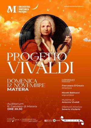 Festival Duni e Orchestra Sinfonica Matera presentano il Progetto Vivaldi