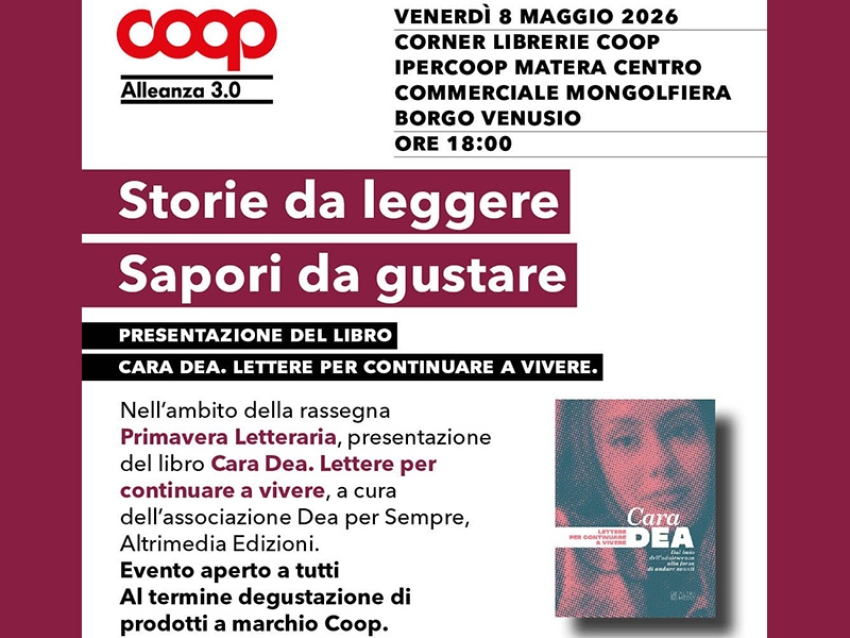 “Cara Dea. Lettere per continuare a vivere. Dal buio dell’adolescenza alla forza di andare avanti”