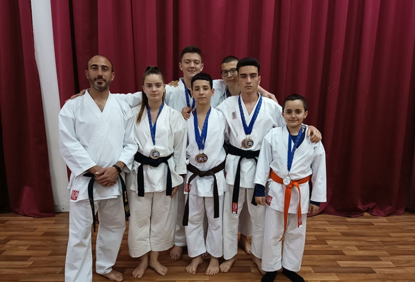Giovani atleti della Hara Fit di Policoro conquistano il podio al 12° Memorial Walter Cavallo-International Karate Competition