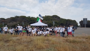 Il Circolo Fratelli d’Italia Pisticci ripulisce la spiaggia di San Basilio