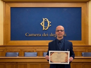 Lucio Schiuma premiato alla Camera dei Deputati con il Premio Eccellenze Italiane
