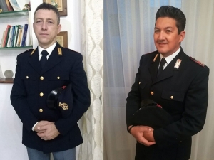 Medaglia d’argento al valor civile per i poliziotti Carlo Geronimo e Domenico Viggiano